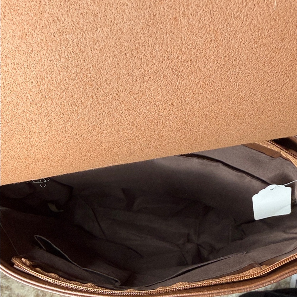 Tan Leather Backpack - Picture 4 of 11